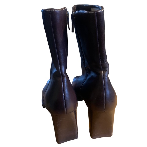 Anne Klein Women’s Brown Ankle Side Zip Boots Size 10 - Picture 12 of 12